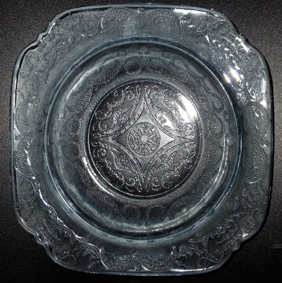 Vntg 6 7/8" "Recollection Blue" Bowl by Indiana Glass - Picture 9 of 11